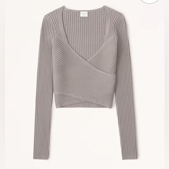Abercrombie & Fitch Tops - Abercrombie & Fitch LuxeLoft Slim Wrap Sweater